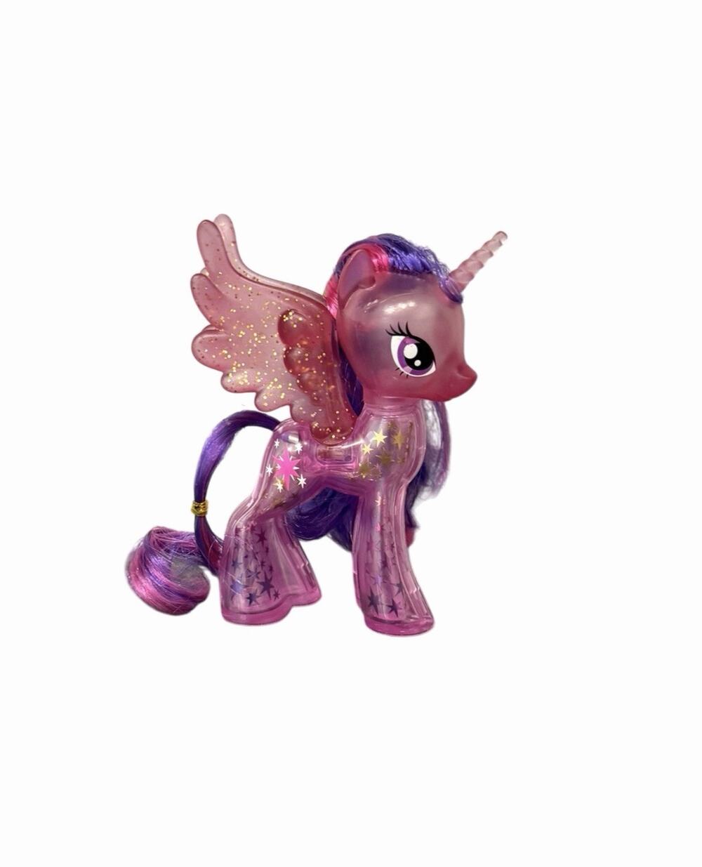 My Little Pony Princess Twilight Sparkle Alicorn Glitter Celebration 4” Pony